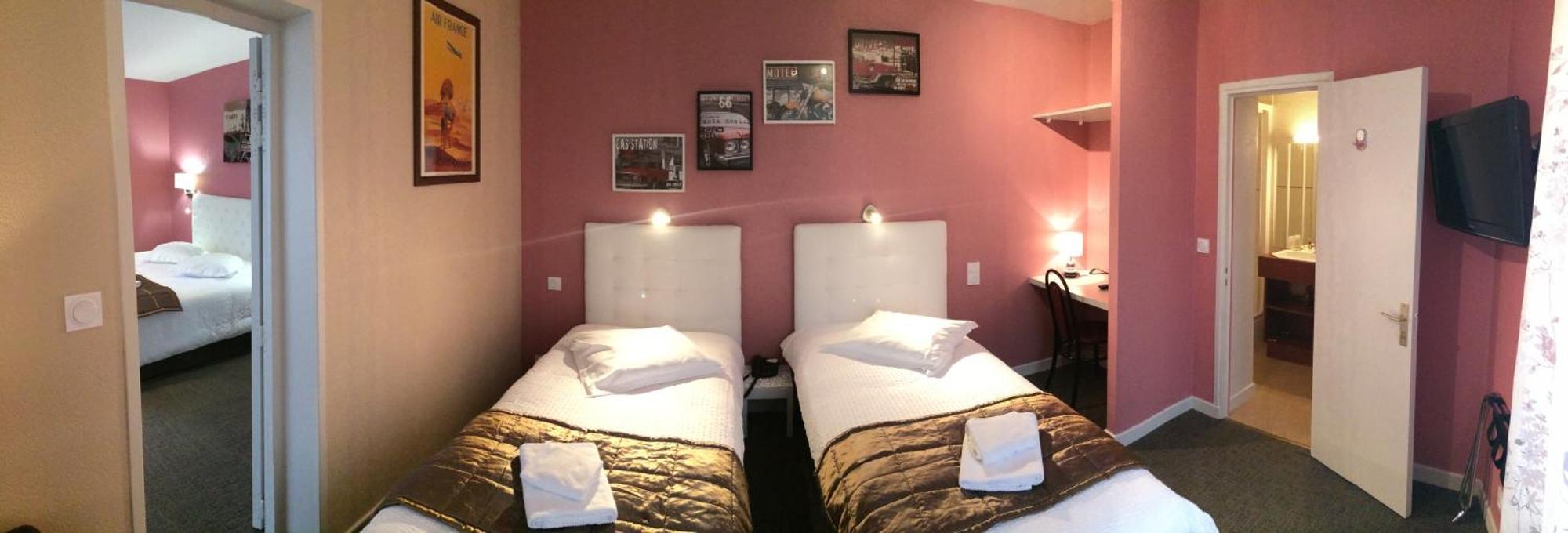 Hotel De L'Aviation La Bourboule Habitación foto